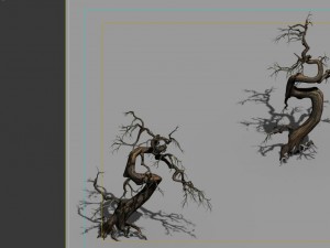 game model - desert - deadwood 11 3D-Modell