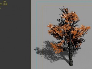 game models - desert - trees 04 Modèle 3D
