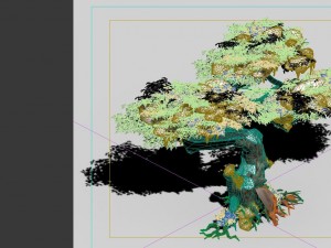 game models - snow - trees 01 3D 模型