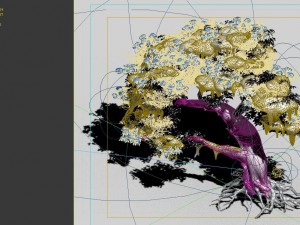game models - snow - trees 03 Modèle 3D
