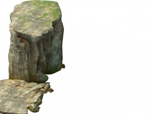 game models - field - waterfall 02 3D 模型