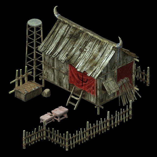 cangwu mountain tribe - shop 3D मॉडल .c4d .max .obj .3ds .fbx .stl .blend 