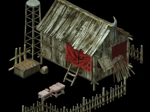 tribo da montanha cangwu - fazer compras Modelo 3D