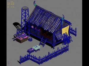 cangwu mountain tribe - shop 3D मॉडल