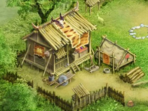 cangwu mountain tribe - grocery store 3D Model