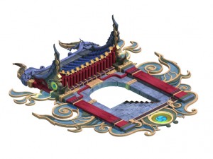 hell construction - the entrance of the government Modelo 3D