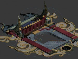 hell construction - the entrance of the government 3D Model