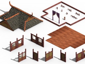 romantic - brothel - month full floor 3D 模型