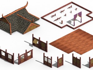 romantic - brothel - month full floor 3D 模型