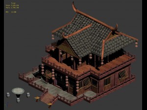 romantic - brothel - month full floor 3D 模型