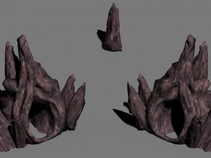 monster cave - hole 3Dモデル