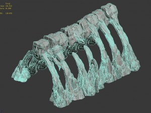 submarine maze - keel 3D Model