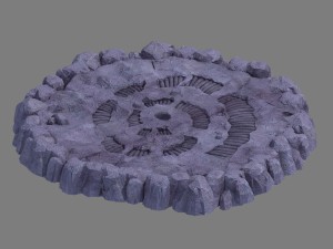 submarine maze - spiral hole 3D Model