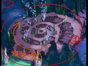 submarine maze - spiral hole 3D Model