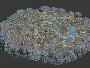 submarine maze - spiral hole 3D Model