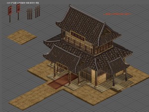 huayin county - yamen 05 3D Model