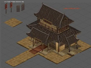 huayin county - yamen 05 3D Model