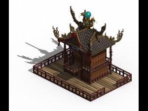 imperial city - ancestral home outside the home Modelo 3D