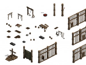 Prison 03 Model 3D