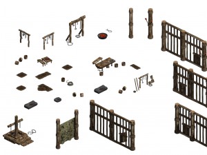 Prison 03 Model 3D
