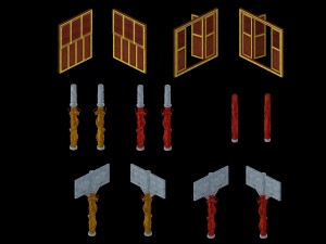 building accessories - palace 01 3D Model