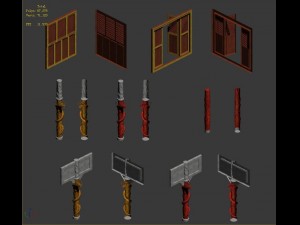 building accessories - palace 01 3D Model
