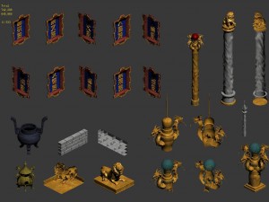 building accessories - palace 02 3D Model