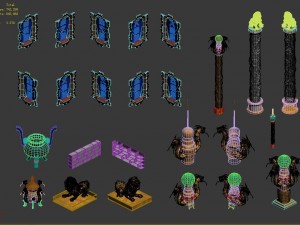 building accessories - palace 02 3D Model