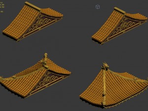 building accessories - palace 03 Modèle 3D