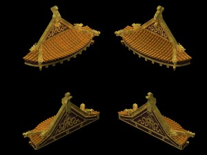 building accessories - palace 04 3D 모델