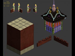 building accessories - palace 06 3Dモデル