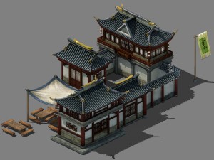 capital city planning - large clubs 3D Model