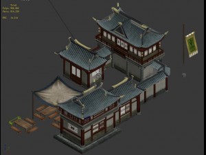 capital city planning - large clubs 3D Model