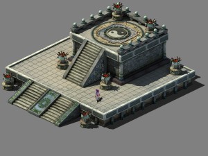 beijing city planning - high taiwan altar 3D Model