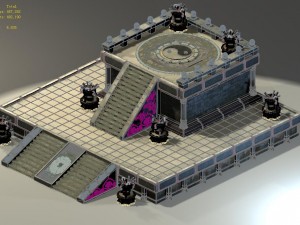 beijing city planning - high taiwan altar Modèle 3D