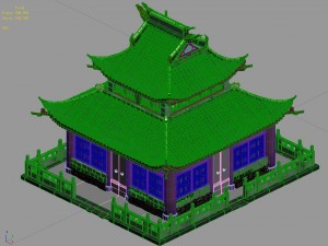 capital city planning - luxury houses 3D Model