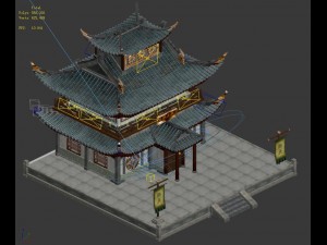 capital city planning - bank - bank 3D Model