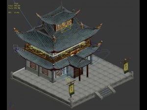 capital city planning - bank - bank 3D Model