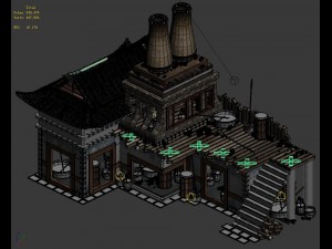capital city planning - blacksmith shop Modelo 3D