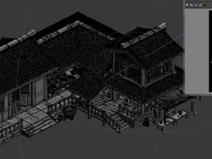 city building - wine stores 03 Model 3D