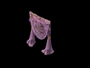 curtain - yarn Modèle 3D