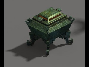 senior gang - interior furniture 01 3D Model