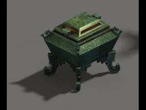 senior gang - interior furniture 01 3D Model