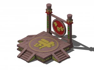 ghost town - contest station 3D Model