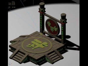 ghost town - contest station 3D Model