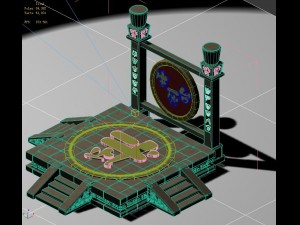ghost town - contest station 3D 模型
