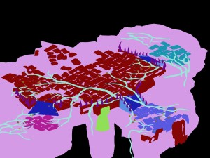 dark forest - terrain 01 3Dモデル