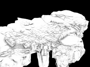 dark forest - terrain 01 3Dモデル