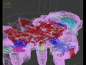 dark forest - terrain 01 3D Model