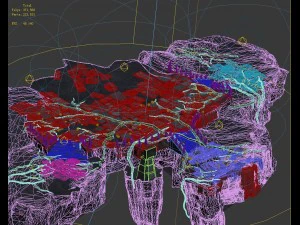 dark forest - terrain 01 3D Model